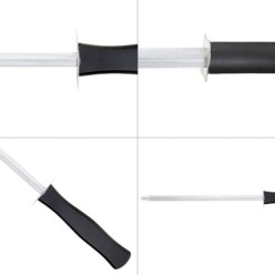 Chaira Afiladora Grenoble 19 cm, Negro