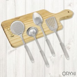 Cucharon Cocina Acero Inoxidable 9x33,5 (Alt,) cm,