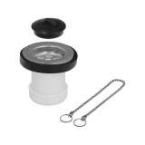 Válvula Lavabo / Bide Con Tapa  y Cadena 1 1/2" Salida Ø 40 Mm al por Mayor | Almacén de Ferretería