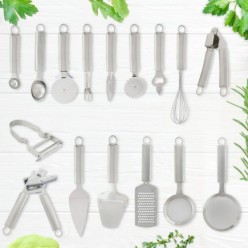 Cuchara Para Helados Acero Inoxidable 4 x 21,5 (Alt) cm,