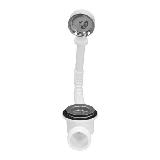 Sifon Bañera Con Rebosadero Salida Orientable1 1/2 al por Mayor | Almacén de Ferretería
