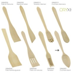 Cuchara Servir Cocina Madera Oryx 30 cm,