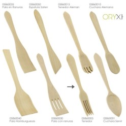 Tenedor Cocina Madera Oryx 30 cm,
