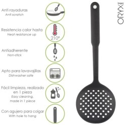 Espumadera Cocina Nylon Basic 33,5 x 11 cm,