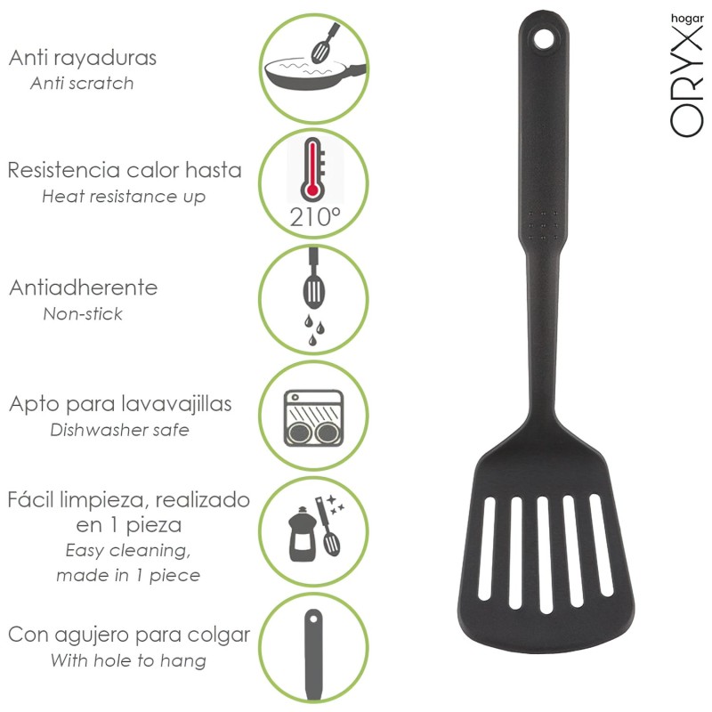 Espatula Rasera Cocina Nylon Basic 32,5 x 9 cm,