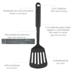 Espatula Rasera Cocina Nylon Basic 32,5 x 9 cm,