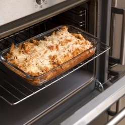 Fuente Cristal Rectangular Con Tapa 2 Litros 36 x 22 x 6,5 (Alt) cm,