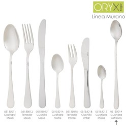 Cuchara Postre Larga Murano Caja 210 mm, 12 Unidades