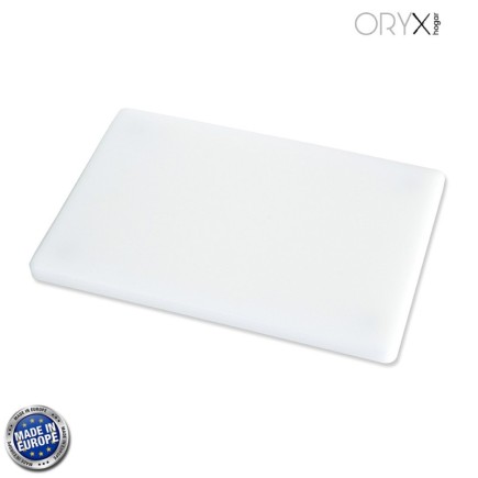 Tabla Cortar Polietileno 35x25x1,5 cm,  Color  Blanco