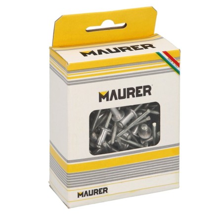 Remaches Maurer 3,80x14 mm, (75 Piezas)