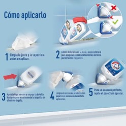 Nural Pattex Re New Juntas Baño (Bote 80 ml,)