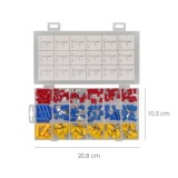 Maletin Terminales Eléctricos Con Aislados,conectores De Cable Eléctricos Con Caja De Surtido,kit Terminal De Empalme al por May