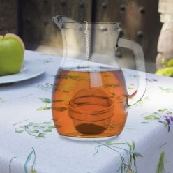 Bola Malla Para Especias / Te  / Legumbres Acero Inoxidable Ø 9 cm, Con Cadena