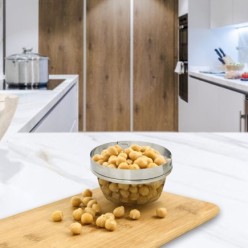 Bola Malla Para Especias / Te  / Legumbres Acero Inoxidable Ø 9 cm, Con Cadena