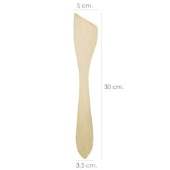 Espatula Sarten Cocina Madera Oryx 30 cm,