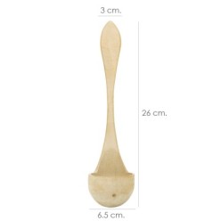 Cazo Madera Para Aceitunas Con Agujeros Oryx 26 cm,