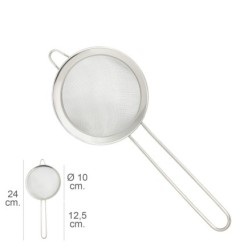 Colador Acero Inoxidale Plus Ø 10 x 24 cm,