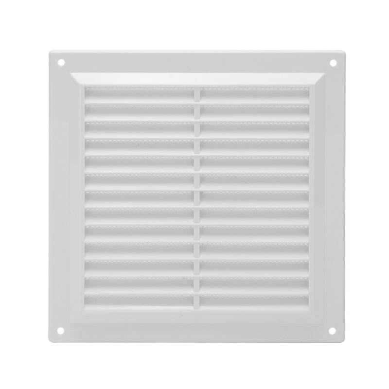 Rejilla Plastico Sobreponer Con Malla Posterior 17x17 cm,