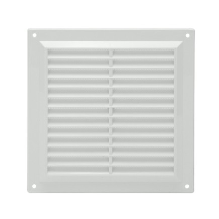 Rejilla Plastico Sobreponer Con Malla Posterior 17x17 cm,