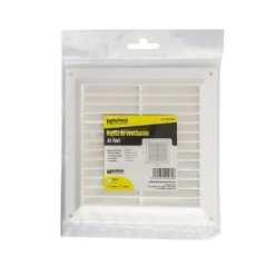 Rejilla Plastico Sobreponer Con Malla Posterior 17x17 cm,