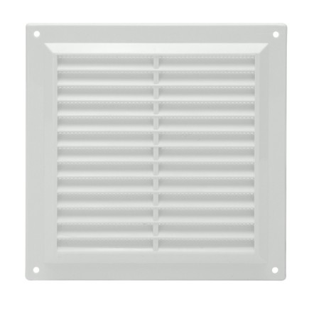 Rejilla Plastico Sobreponer Con Malla Posterior 20x20 cm,