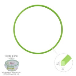 Anillo Silicona Para Recipiente Hermetico Cristal Redondo  850 ml,