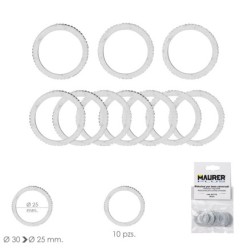 Adaptadores / Reductores Disco Corte Madera Ø 30 a Ø 25 mm, (Bolsa 10 piezas)