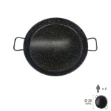 Paellera Valenciana Esmaltada   4 personas/ 30 cm al por Mayor | Almacén de Ferretería