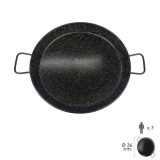 Paellera Valenciana Esmaltada   7 personas/ 36 cm al por Mayor | Almacén de Ferretería