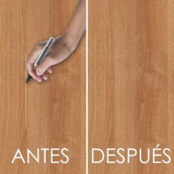 Expositor Rotuladores Retoque Madera 24 piezas,