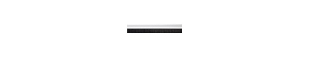 Burletes PVC con cepillo