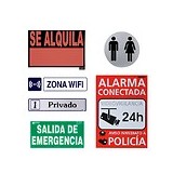 SEÑALES Y CARTELES