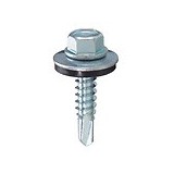 TORNILLOS BROCA CABEZA HEXAGONAL CON ARANDELA