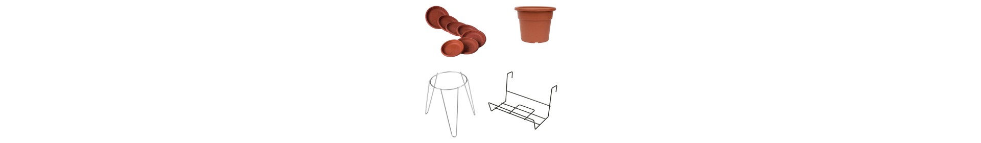 JARDINERAS / MACETAS / PLATOS al por Mayor y Distribución | Almacén de Ferretería