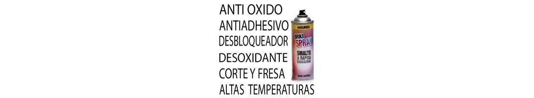 Sprays de pintura específicos