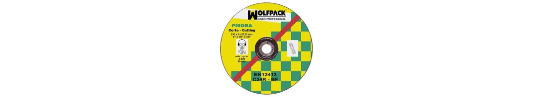 Discos de corte abrasivos