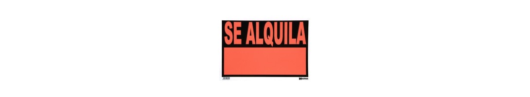 Carteles fluorescentes