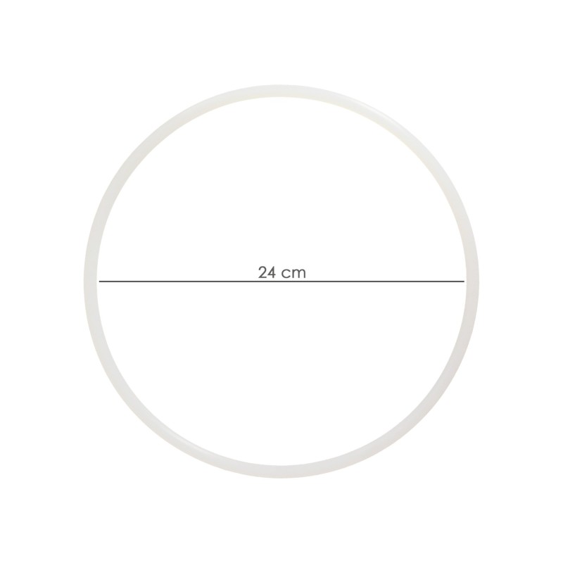 Carrete manguera plana blanca 2x1,5mm 15mts (audio)