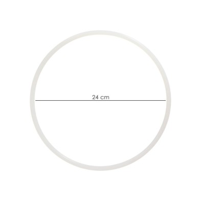 Carrete manguera plana blanca 2x1,5mm 15mts (audio)